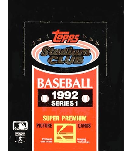 Amazon.com : Topps Stadium Club 1992 Series 2 Baseball Card Box